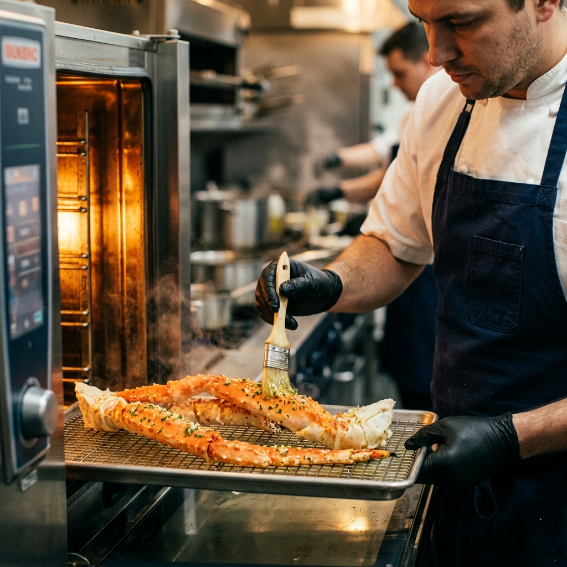 Massive Wild Alaskan King Crab Legs – Sweet, Juicy & Loaded