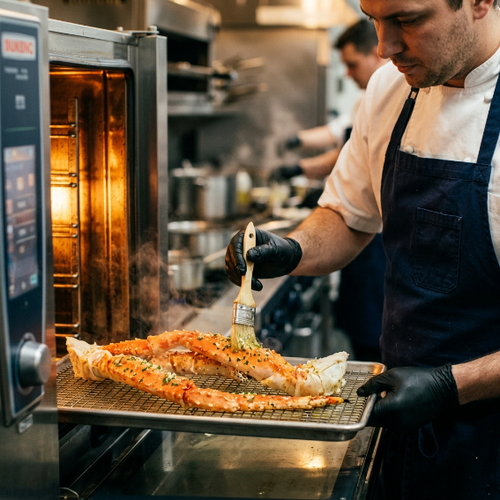 Massive Wild Alaskan King Crab Legs – Sweet, Juicy & Loaded