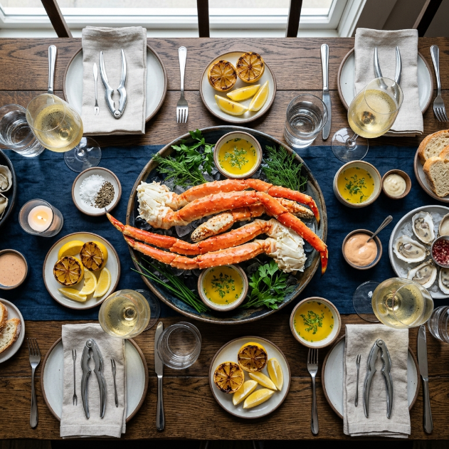 Massive Wild Alaskan King Crab Legs – Sweet, Juicy & Loaded