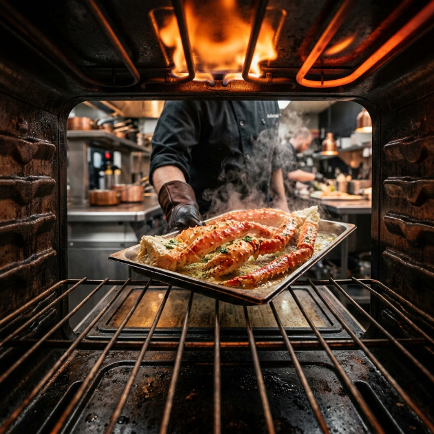 Massive Wild Alaskan King Crab Legs – Sweet, Juicy & Loaded