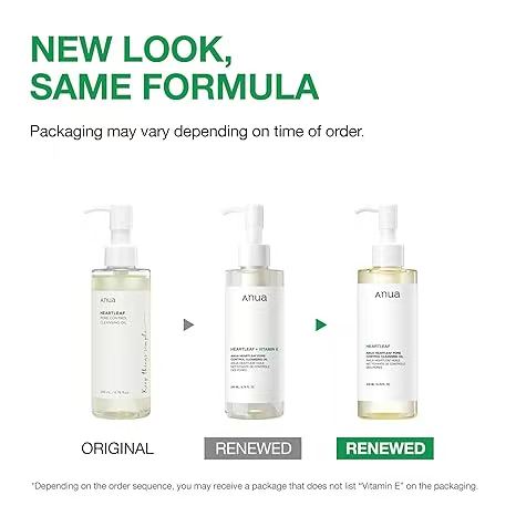 Anua Heartleaf Pore Control Cleansing Oil, Pore Cleanser, Sebum Care, Gentle Melting Oil Cleanser for Face, Safe For All Skin Type, Daily Hydrating Makeup Remover, Korean Skin Care (6.76fl.oz)