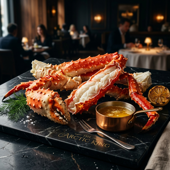 Massive Wild Alaskan King Crab Legs – Sweet, Juicy & Loaded